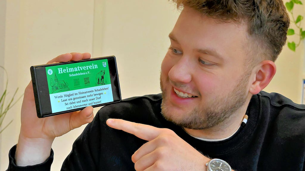Christoph Schmidt hat in Schadeleben mit Freunden einen Heimatverein gegründet. Er ist der Vorsitzende des neuen Vereins.