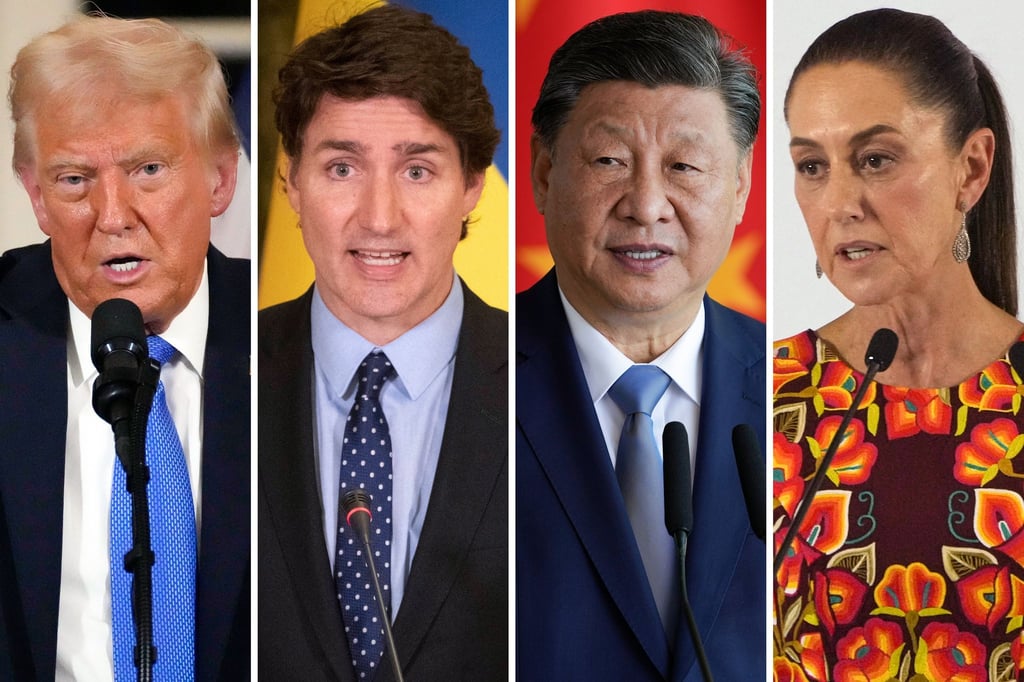 Die Regierung von Donald Trump hat Kanada, Mexiko und China mit neuen Strafzöllen belegt. (Archivbild)