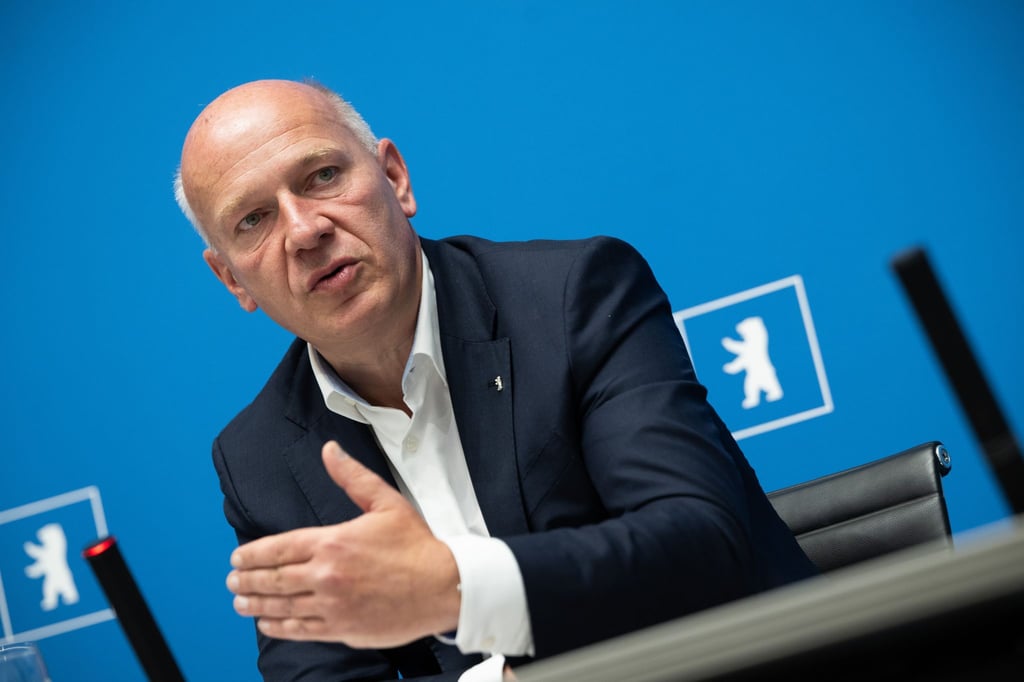 Berlins Regierender Bürgermeister Kai Wegner (CDU) findet die Einigung auf ein Finanzpaket im Bund richtig. (Archivfoto)