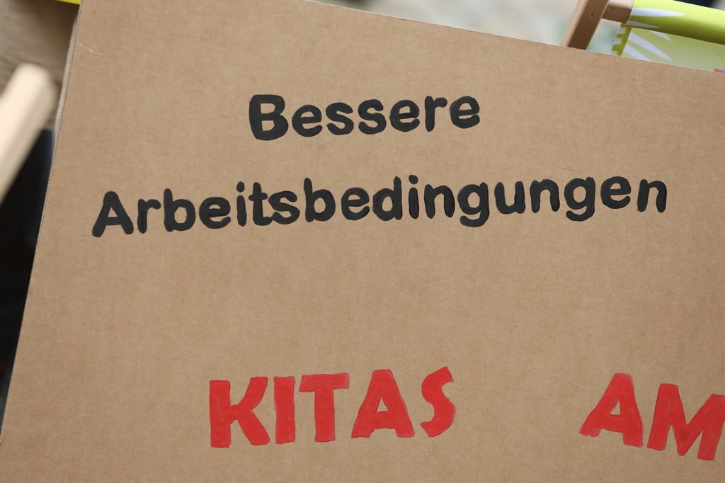 Die Streikaktionen betreffen kommunale Kitas und Sozialeinrichtungen. (Archivbild)