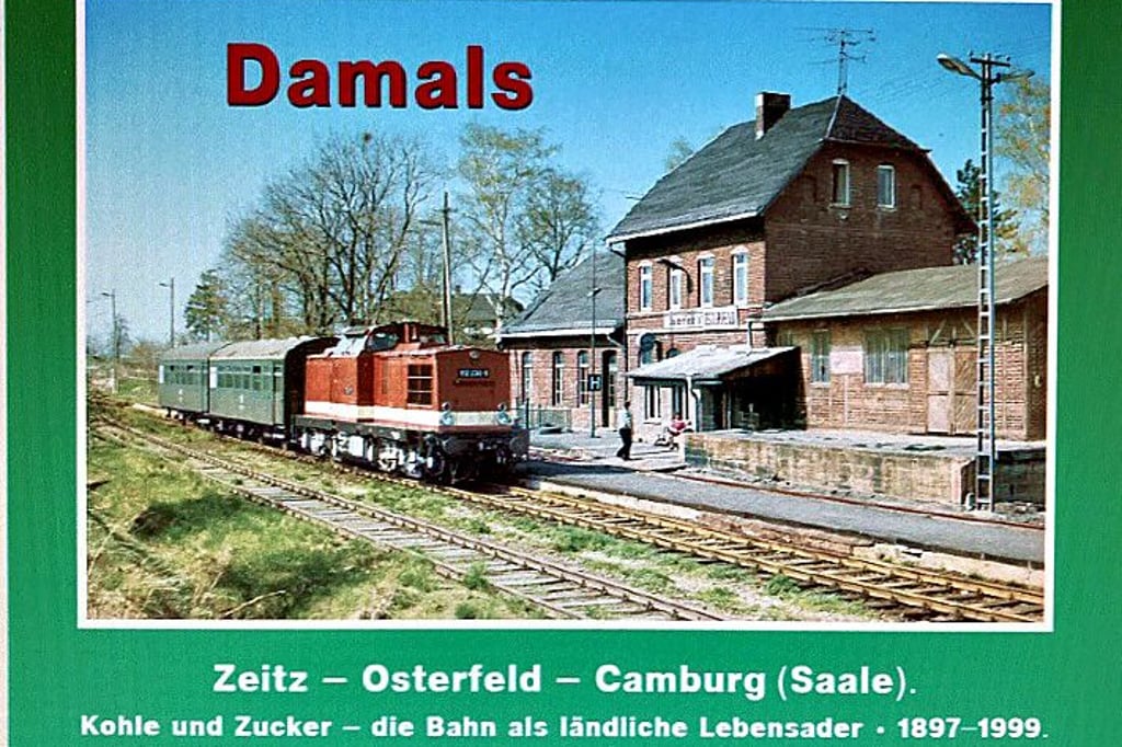 So sieht das Cover des demnächst erscheinenden neuen Buches über die ehemalige Bahntrasse zwischen Zeitz und Camburg aus.