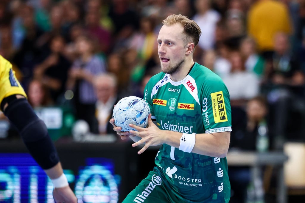 Luca Witzke und die Bundesliga-Handballer des SC DHfK Leipzig kassierten eine klare Niederlage beim Spitzenreiter MT Melsungen.