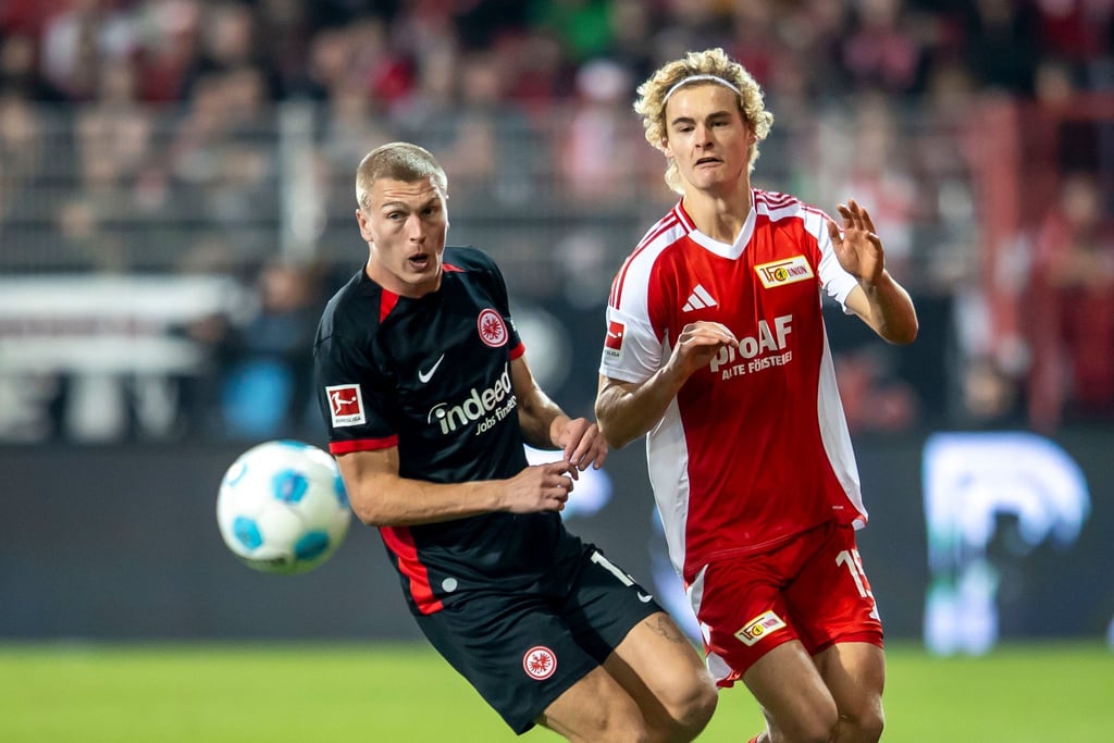 Kein Sieger im Hinspiel: Union Berlin und Frankfurt trennten sich 1:1.
