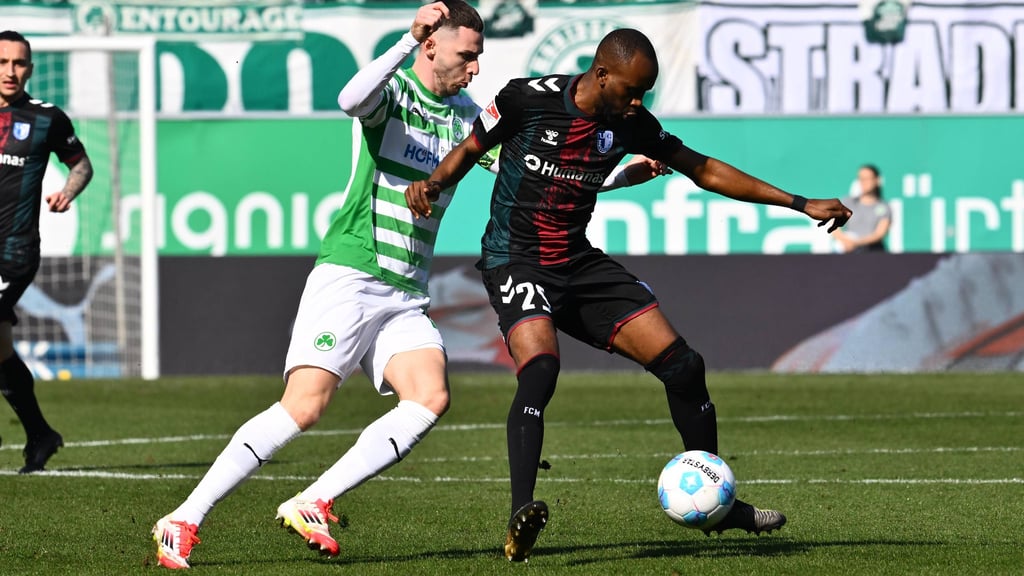In einem ansehnlichen Spiel teilen der 1. FC Magdeburg und Greuther Fürth beim 1:1-Unentschieden die Punkte.