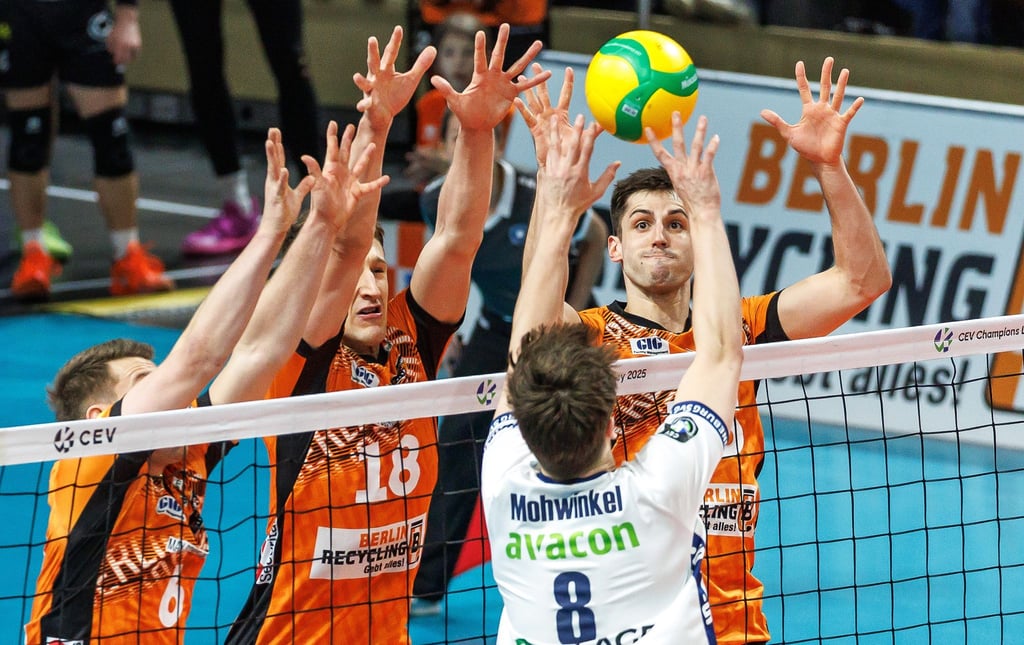 Die BR Volleys verlieren erneut gegen Lüneburg
