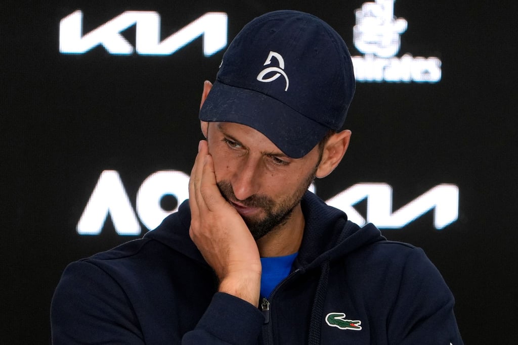 Novak Djokovic steckt in der Formkrise.