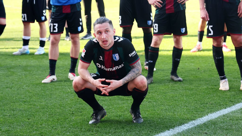 Baris Atik war mit dem 1:1 seines 1. FC Magdeburg bei Greuther Fürth am Samstag nicht zufrieden.