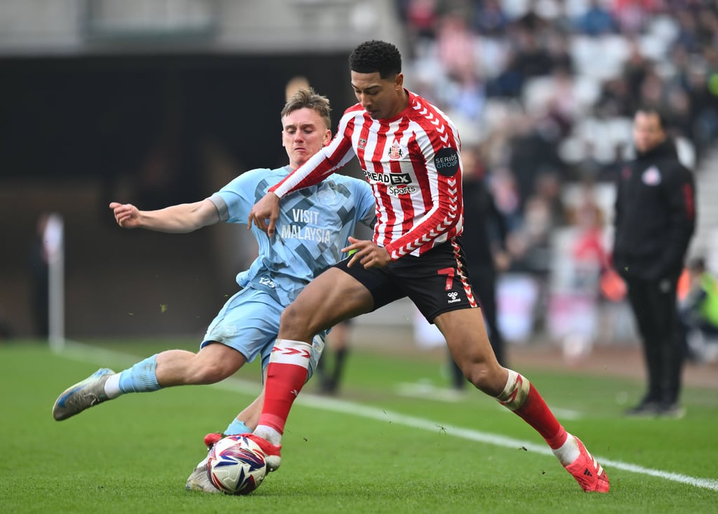 Jobe Bellingham spielt für den AFC Sunderland.