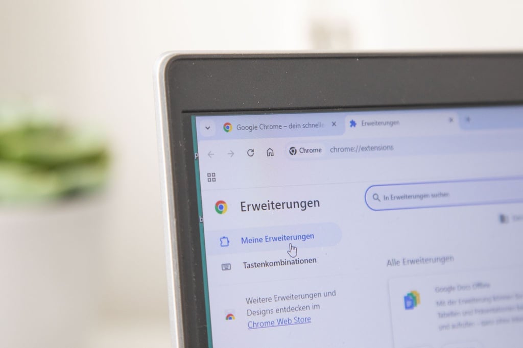 Der schnellste Weg: Unter Umständen lassen sich deaktivierte Erweiterungen in den Chrome-Einstellungen einfach wieder anschalten.