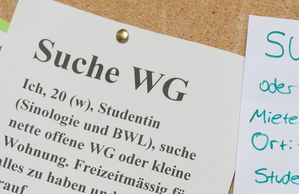Die durchschnittlichen Kosten für ein WG-Zimmer sind in Sachsen sehr unterschiedlich (Archivbild).