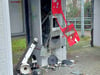 Ein zerstörter Automat in der Nähe von Bismark (Altmark).