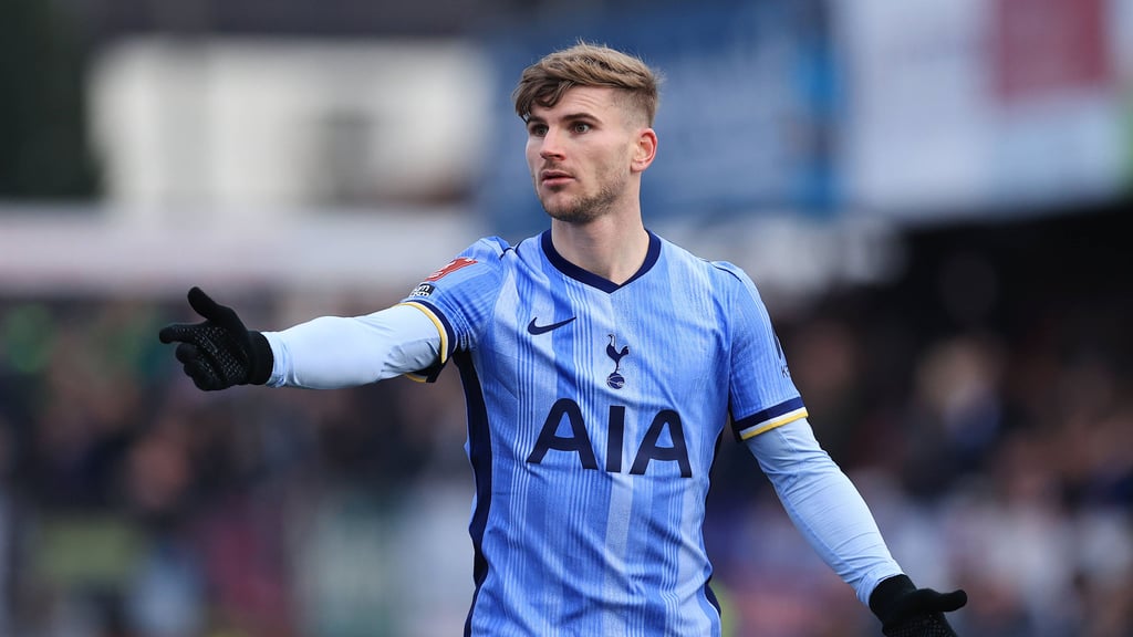 Timo Werner bei einem Einsatz für Tottenham Mitte Januar.