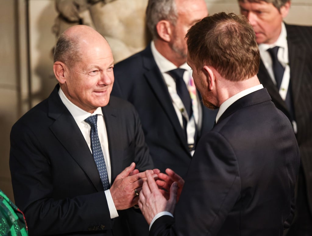 Typ mit Ecken und Kanten: Kretschmer über Kanzler Scholz.