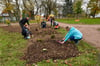 Der Park in Helbra war schon mehrfach Treffpunkt für Verschönerungsarbeiten.