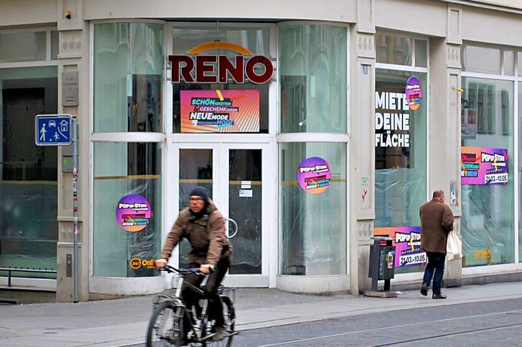Der Pop-up-Store im alten Reno öffnet am Freitag.