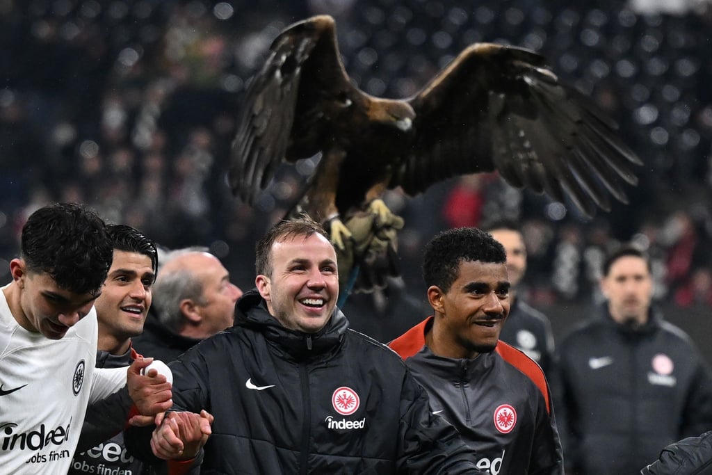 Mario Götze war der Mann des Abends beim 4:1-Sieg von Eintracht Frankfurt gegen Ajax Amsterdam.
