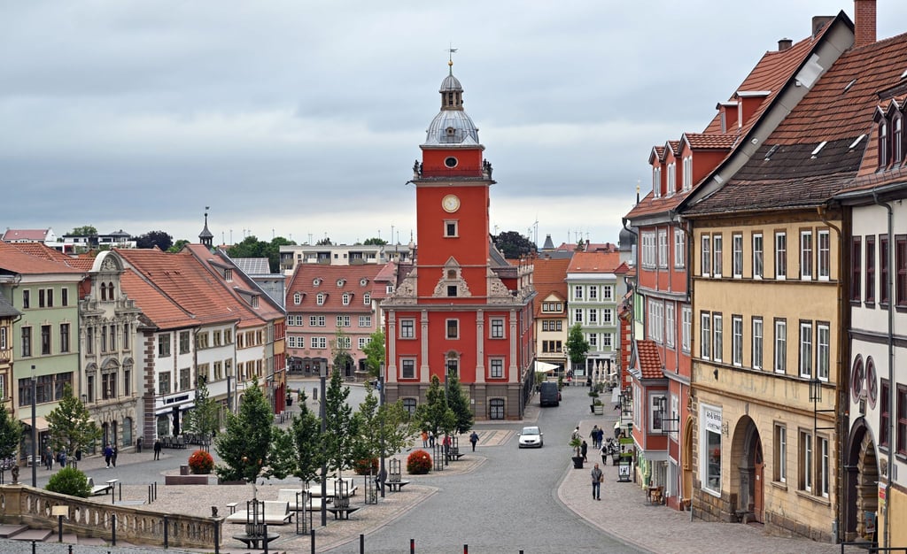 Gotha soll in diesem Jahr den Thüringentag ausrichten. Doch nun droht Ärger. (Archivbild)