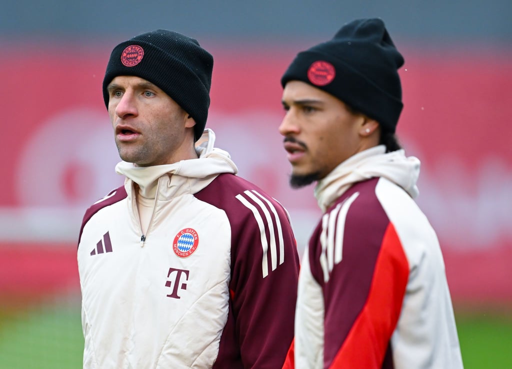 Zukunft offen: Thomas Müller (l) und Leroy Sané.