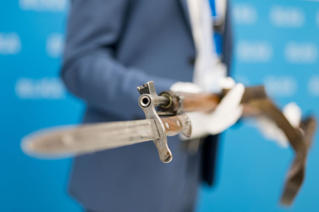 Mit dieser Waffe schoss der Täter in München.