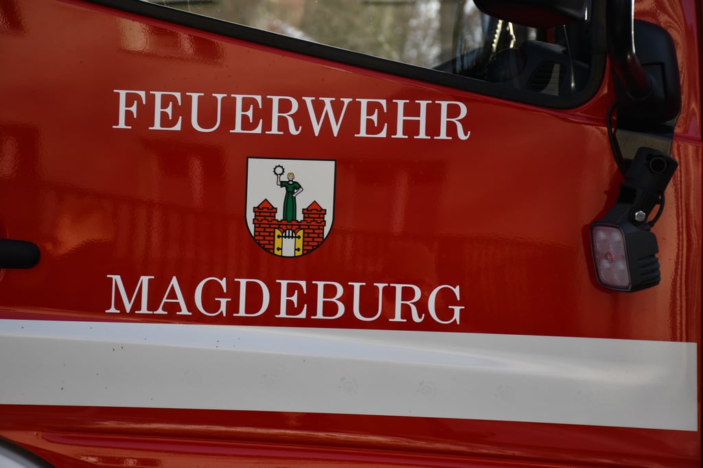 Die Feuerwehr musste in Magdeburg einen Brand löschen.