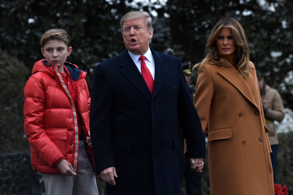 Barron hat einen Teil seiner Kindheit im Weißen Haus verbracht. (Archivbild)