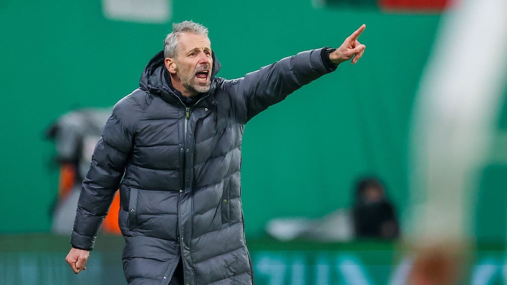 Marco Rose hofft gegen Dortmund auf eine gute Offensivleistung seiner Profis.