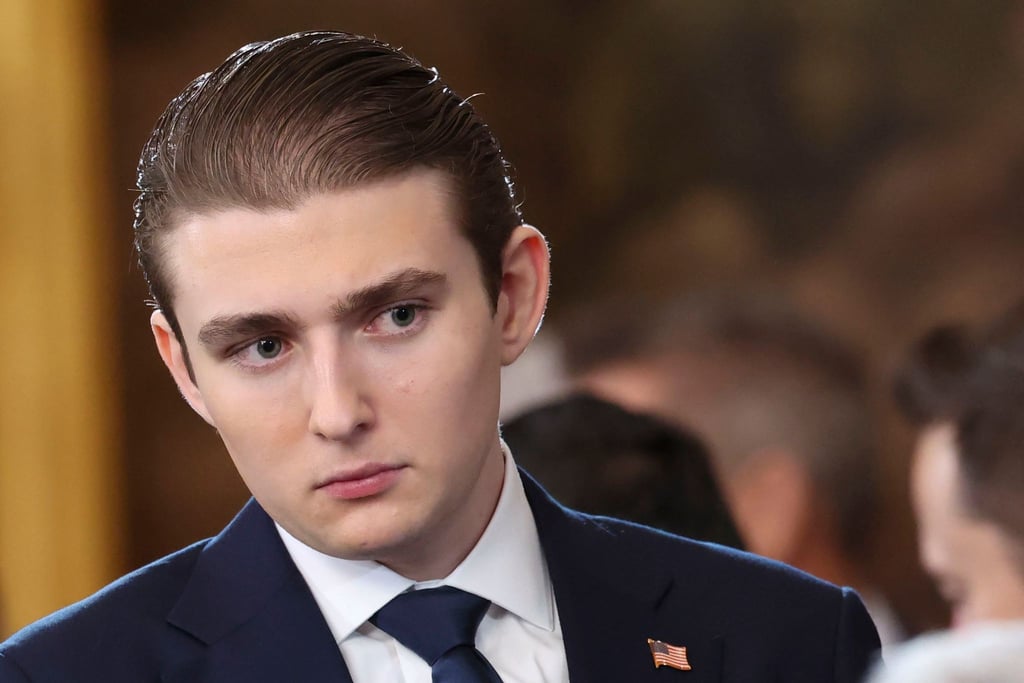 Barron Trump studiert an der New York University. (Archivbild)