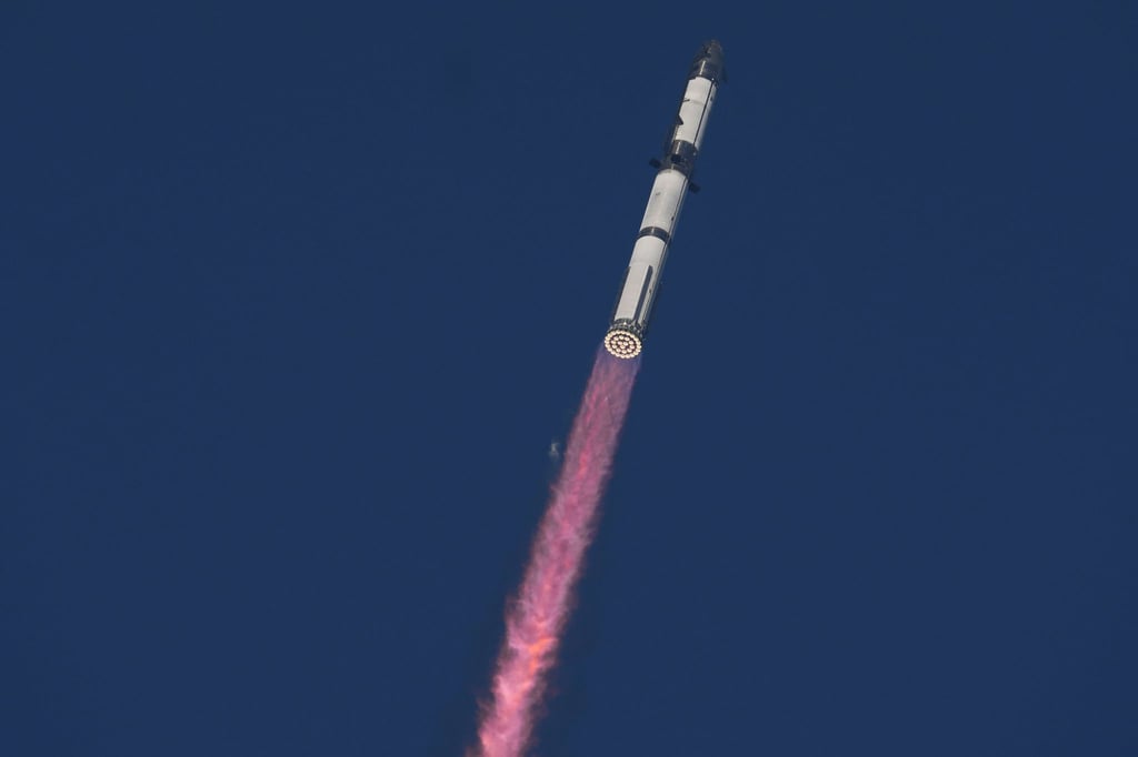 Die Rakete „Starship“ soll zum Mars fliegen.