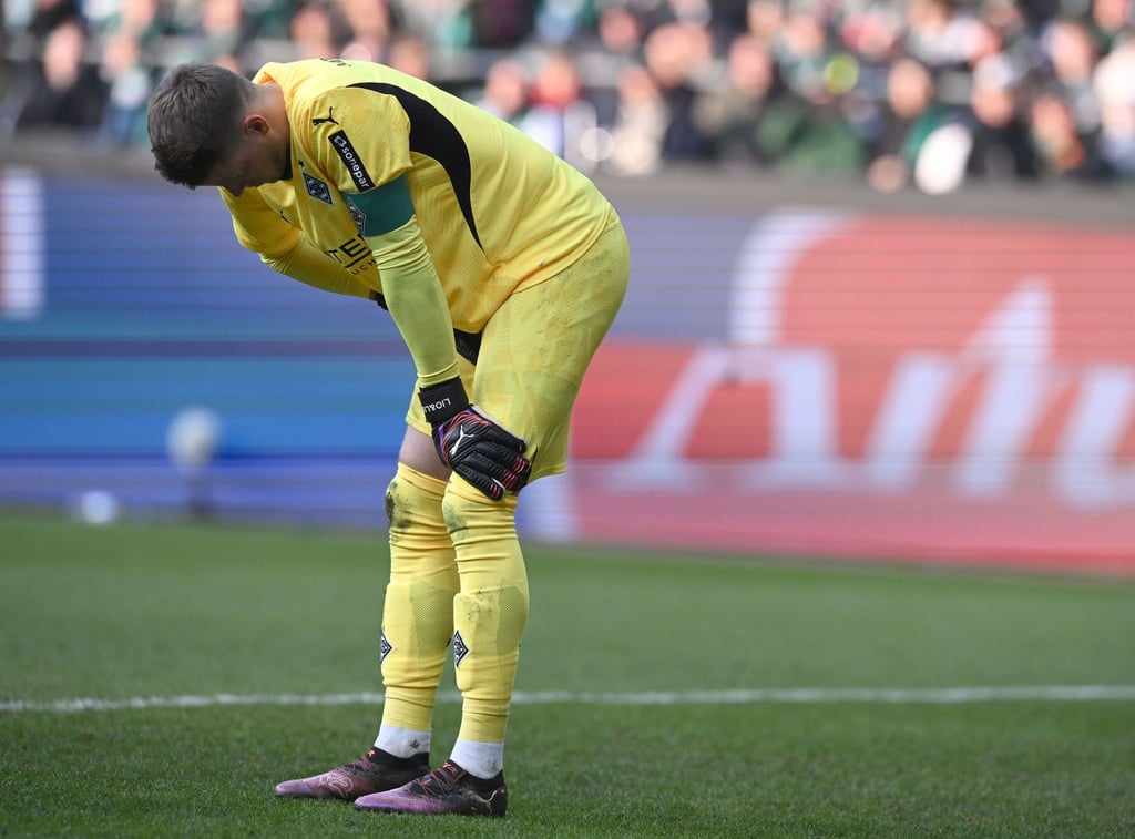 Jonas Omlin droht in Gladbach auszufallen.