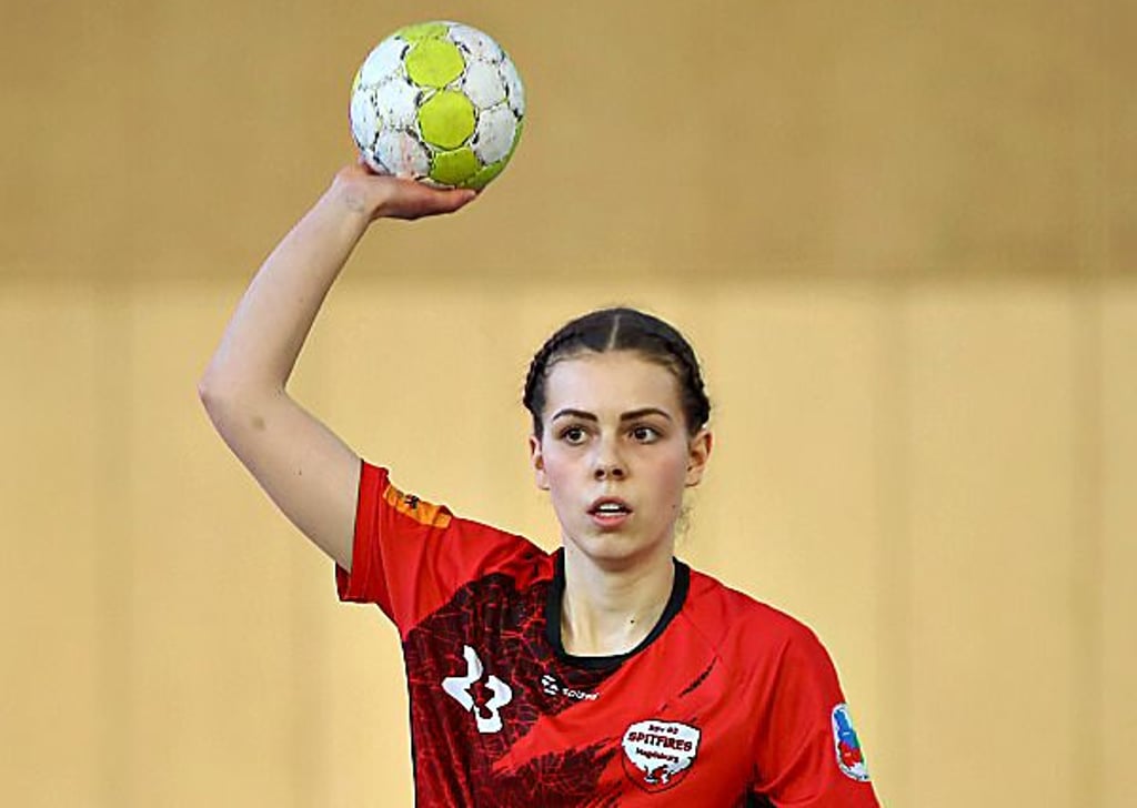 Leah Grüneberg erzielte drei Treffer für die Gastgeberinnen.