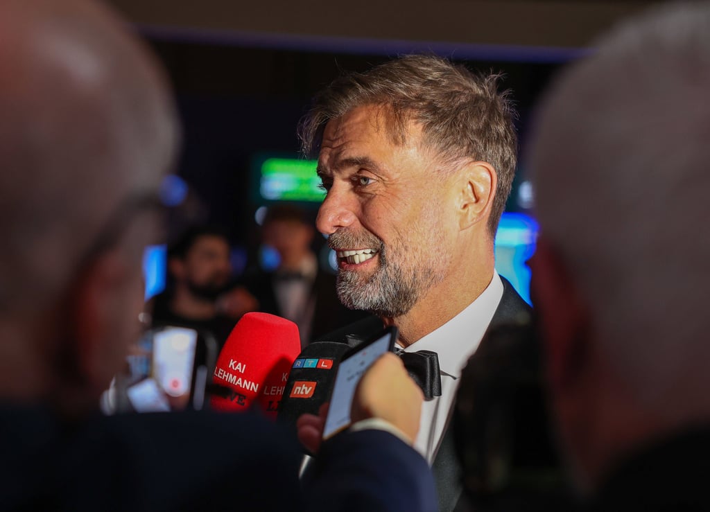 Gefragter Ratgeber: Jürgen Klopp ist zum zweiten Mal bei RB Leipzig zu Besuch.