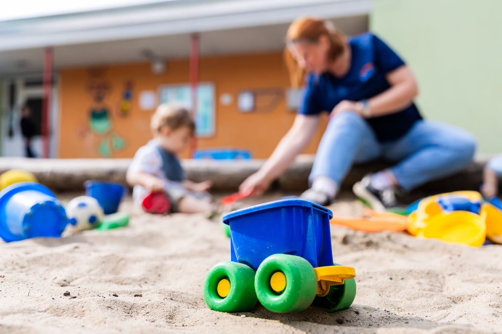 Viele Spielzeuge werden in der Kita Lostau derzeit nicht benötigt, denn: Die Kinderbetreuung scheint hier nicht viele Familien anzuziehen. Woran liegt das?