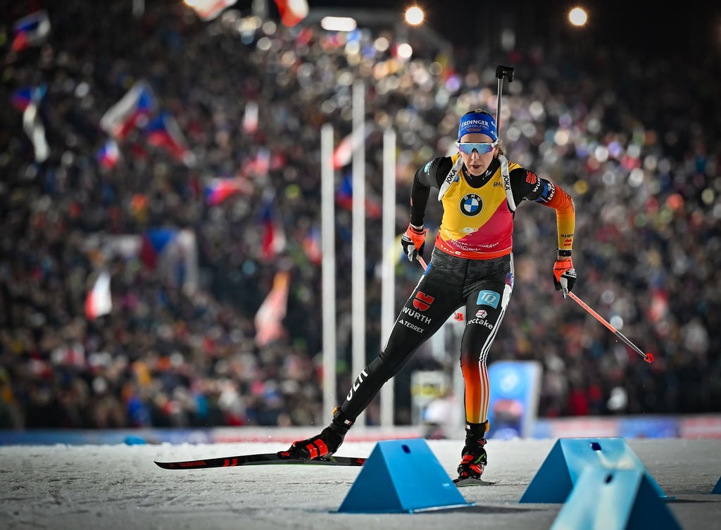 Franziska Preuß wird im Kampf um das Gelbe Trikot beim Saisonfinale alles abverlangt werden.