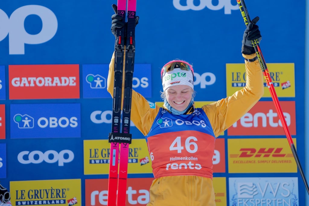 Victoria Carl steht schon wieder auf dem Podium.