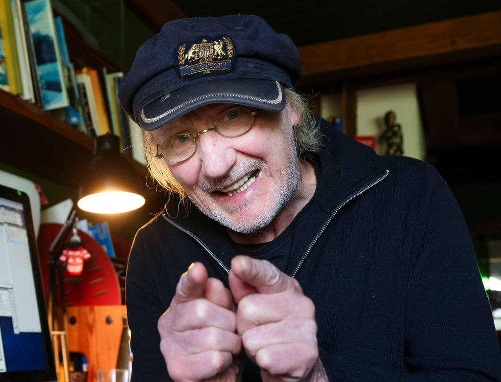 Comiczeichner Rötger Feldmann („Brösel“) wird 75 Jahre alt.