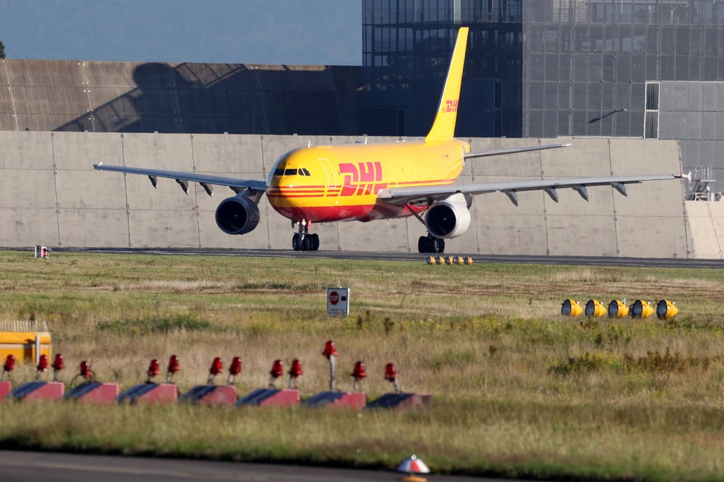 Ein Airbus A300 steht seit einem Jahr auf dem Flughafen Halle/Leipzig.