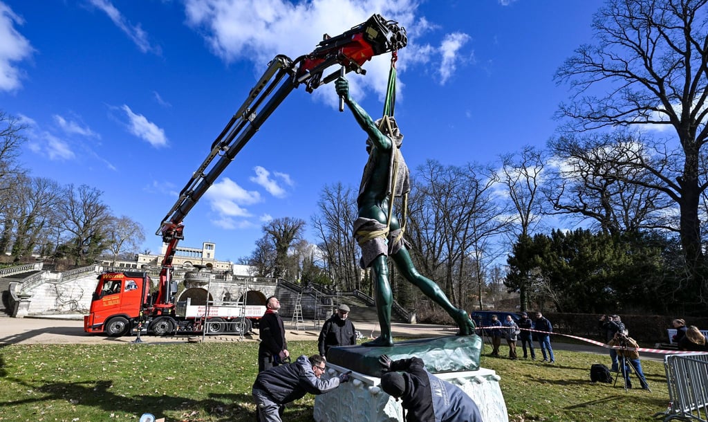 Der „Bogenschütze“ ist wieder an seinem alten Platz im Park Sanssouci.