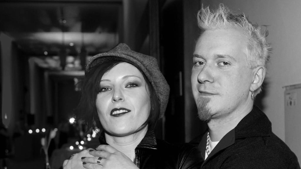 AnNa R. (Sängerin von Rosenstolz) mit Ehemann Nilo Neuenhofen.