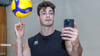 Volleyballer Tobias Krick als Social-Media-Star.