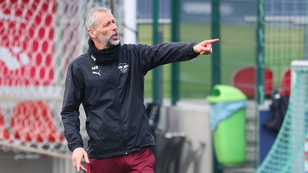 Da gehts lang: Marco Rose gibt die Richtung vor.