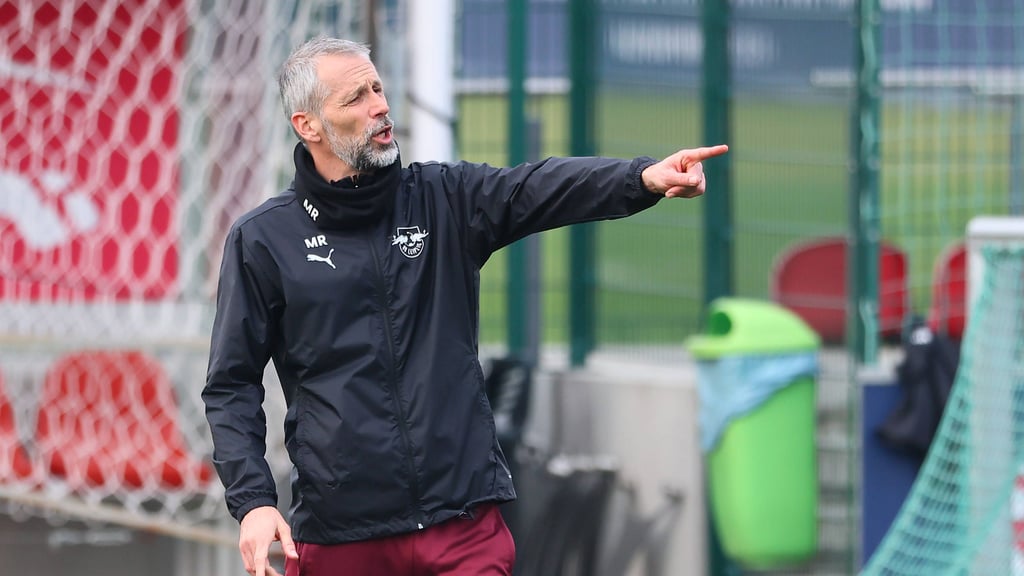 Da gehts lang: Marco Rose gibt die Richtung vor.