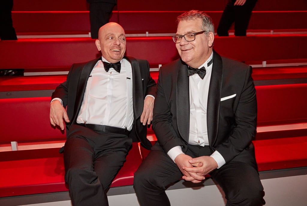 Für Elton (rechts) ist bald Schluss mit der Ratesendung „Wer weiß denn sowas?“ (Archivbild)