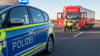 Die Polizei hat den Lkw auf der A9 auf Höhe Osterfeld gestoppt.