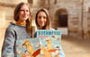 Als Ort für die Buchmesse haben sich Charlotte Blume (links) und Caroline Münzberg die restaurierte Schloßkirche in Droyßig ausgesucht.