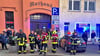 Die Raguhner Feuerwehrleute nahmen auch an der Sitzung des Ortschaftsrats im Rathaus teil.