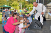 Die Rolande, wie hier der Burger Ritter des Rechts im Goethepark, eröffneten stets das traditionelle Stadtfest. In diesem Jahr allerdings nicht. 