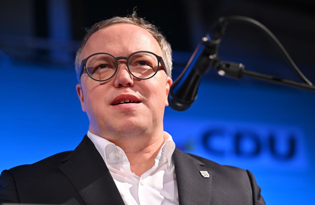 Auch Thüringens Ministerpräsident Mario Voigt (CDU) gehört zur Riege der ostdeutschen Ministerpräsidenten. (Archivbild)