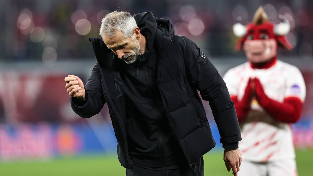 RB-Trainer Marco Rose zieht den Hut vor der Zuneigung der Fans aus seiner Heimatstadt Leipzig