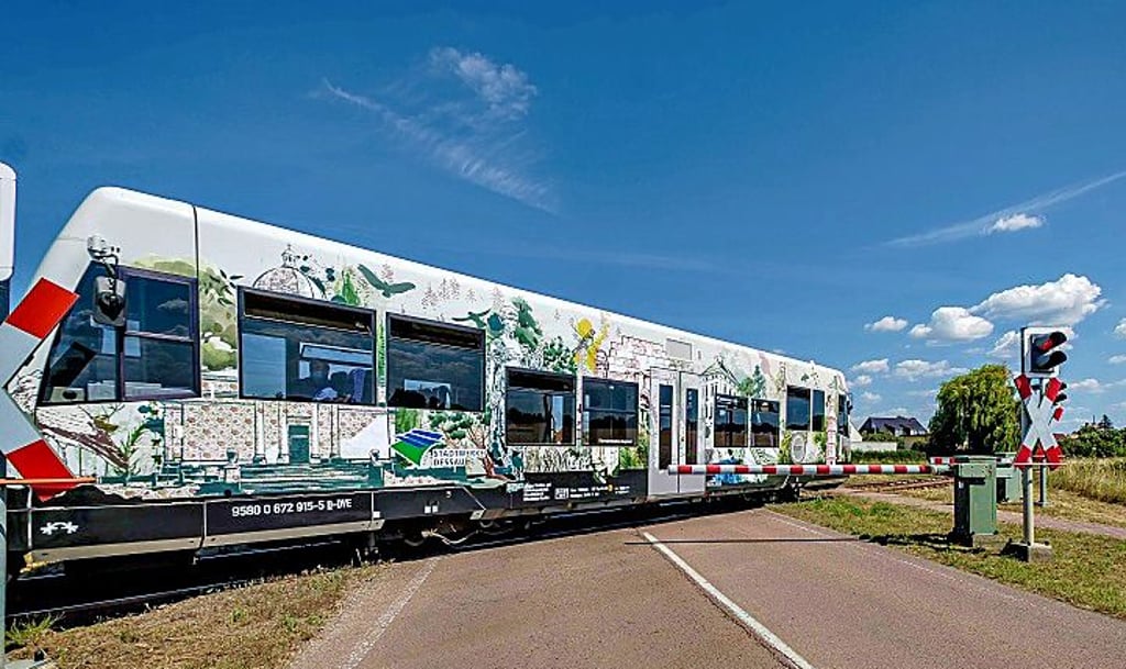 Die Saison der Dessau-Wörlitzer Eisenbahn ist wieder eröffnet.
