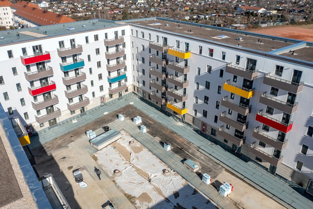 Die Linken im Sächsischen Landtag fordern bessere Förderbedingungen für den sozialen Wohnungsbau. (Symbolbild)
